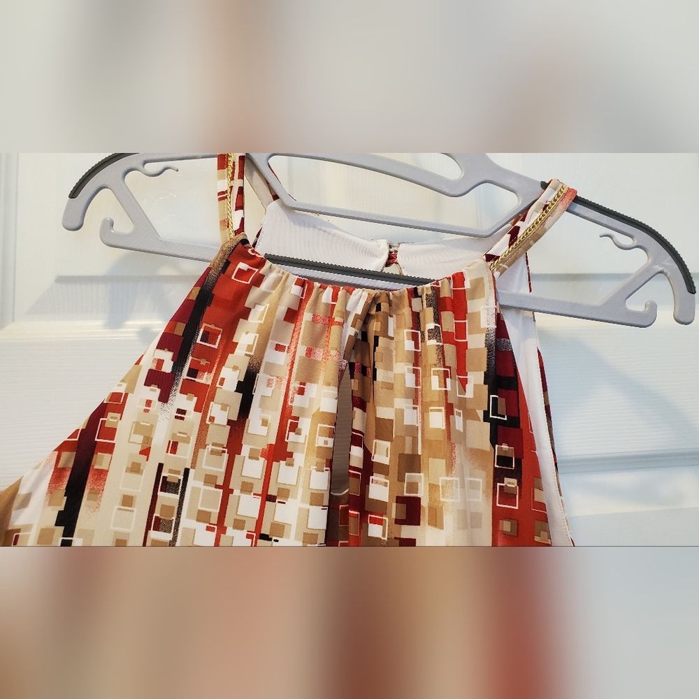 WHBM Geometric Halter Tank - Small - Picture 2 of 6